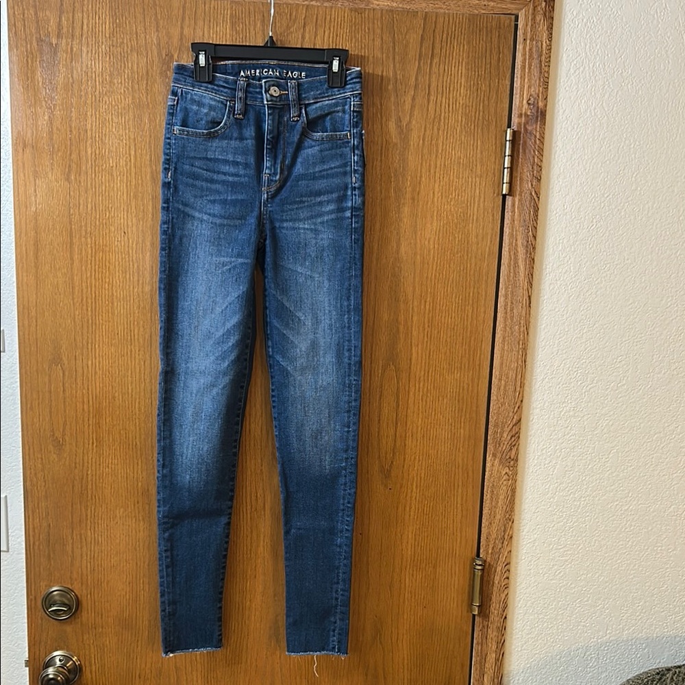 American Eagle Outfitters Blue Skinny Jeans